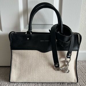 Rebecca Minkoff Bedford Linen Zip Satchel